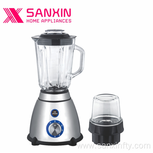 Stainless Steel Body Glass Beaker Blender KIT